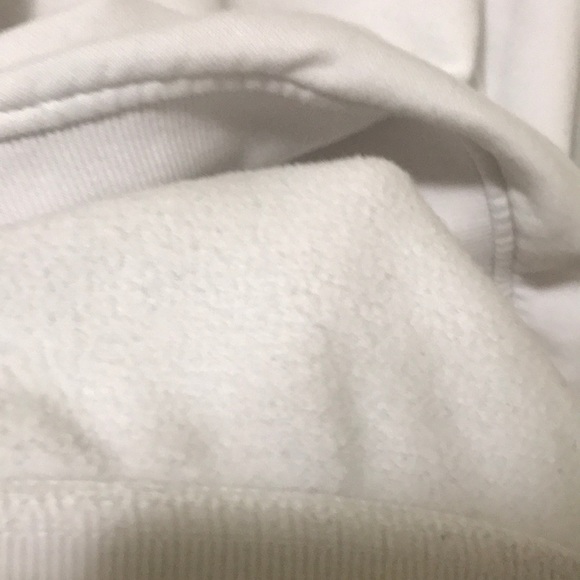 H&M white collar sweatshirt - Picture 3 of 4